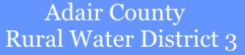 Adair County Rural Water District 3